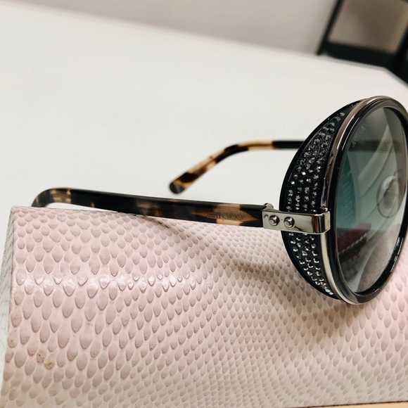 NWT Jimmy Choo Andie 807/9O Black Sunglasses - Picture 4 of 8